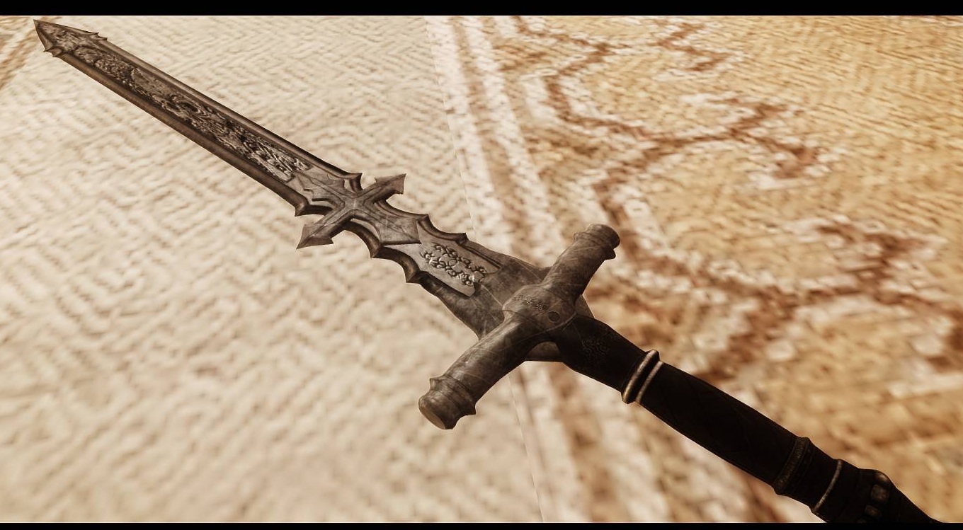 Мод для Skyrim — Демонический клинок рыцаря