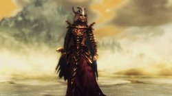 Мод для Skyrim — Броня драконьего жреца