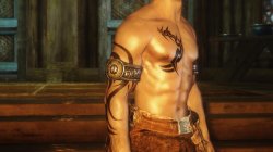Мод для Skyrim — Мужские татуировки