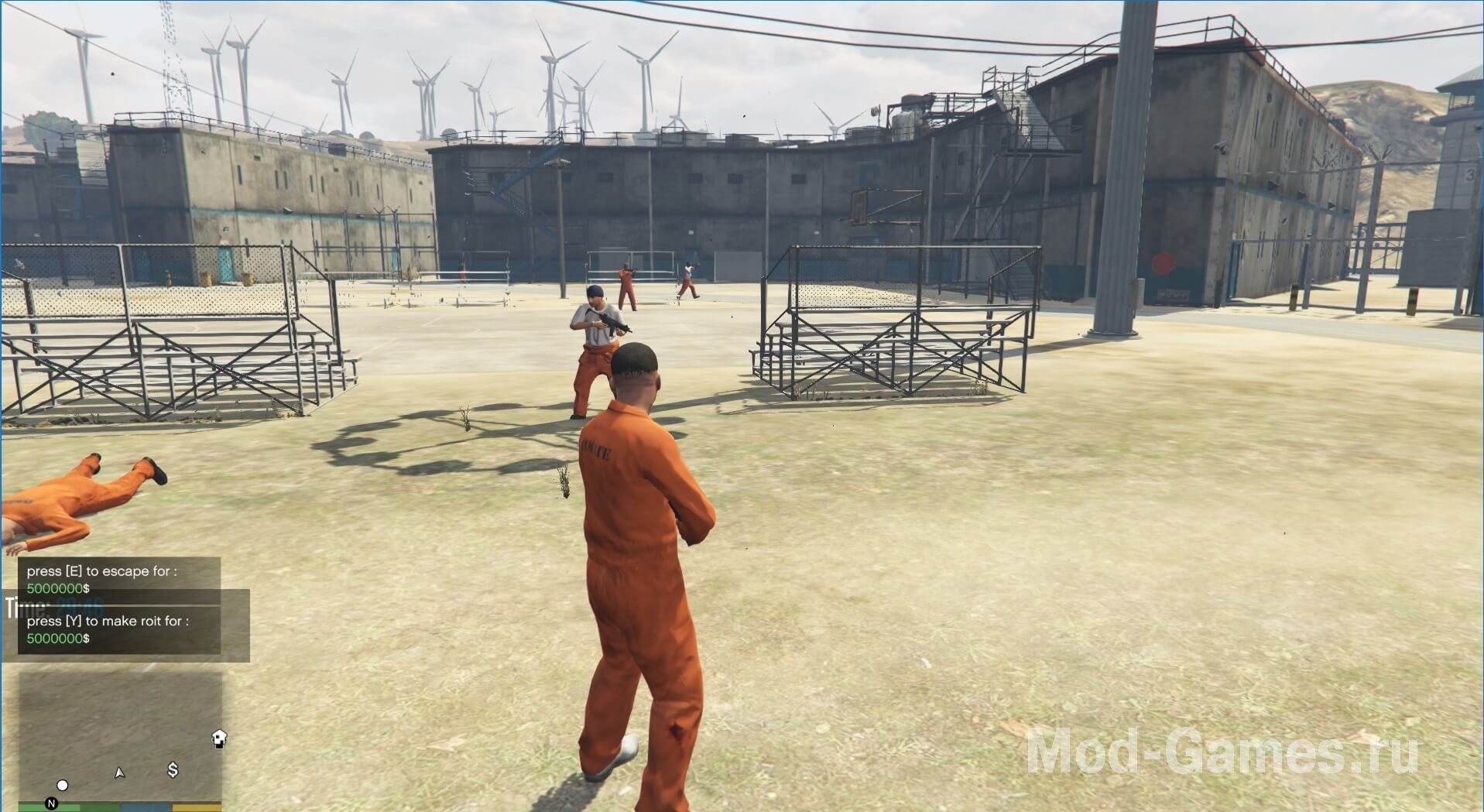 Prison Mod - тюрьма в GTA 5