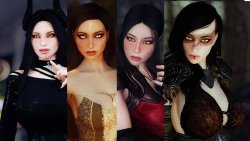Мод для Skyrim — Демонические сестрички