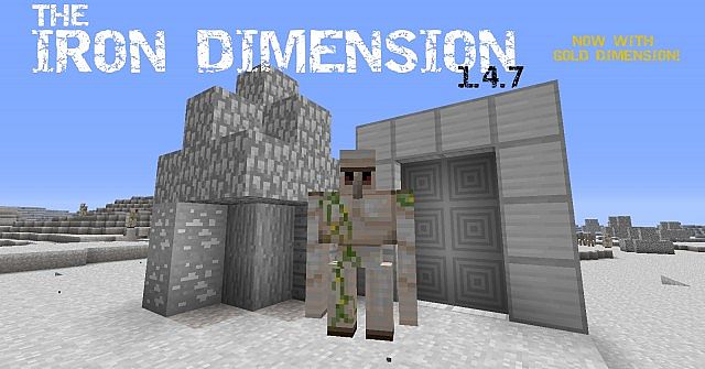 Iron Dimension для Minecraft 1.4.7