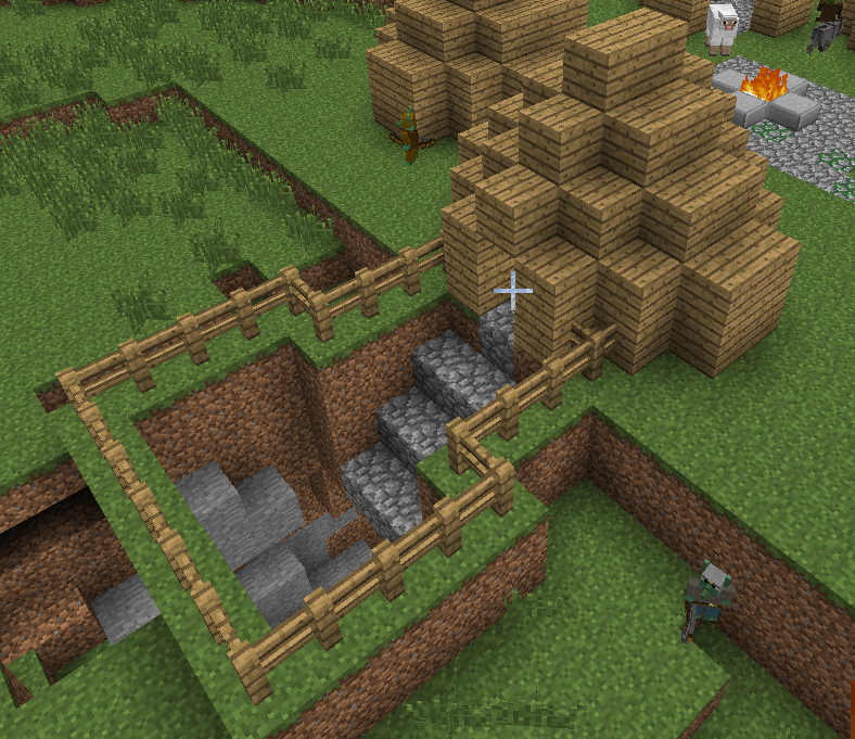 Гоблины и деревни для Minecraft 1.5.1