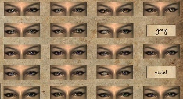 Улучшенные глаза Скайрима