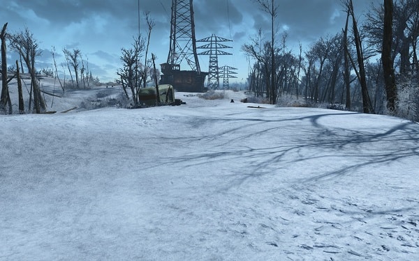 Зима в Fallout 4