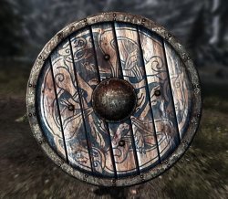 Мод для Skyrim — Нордский круглый щит