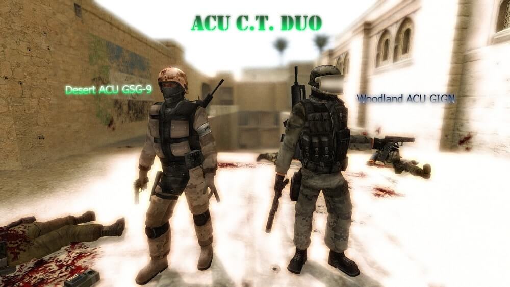 Скин спецназа ACU C.T. Duo