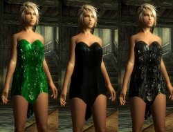 Мод для Skyrim — Короткие платья для CBBE