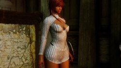 Мод для Skyrim — Сексуальные платья
