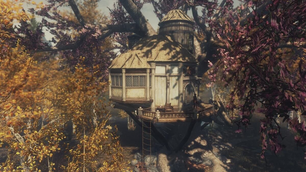 Дом лучника на дереве