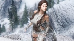 Мод для Skyrim — Девушка-маг Нара