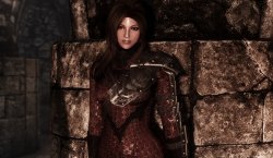 Мод для Skyrim — Броня кровавой ведьмы