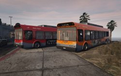 Пак автобусов