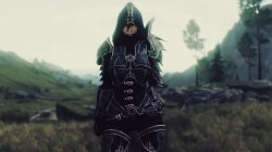 Мод для Skyrim — Ретекстур брони охотницы на демонов