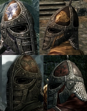 Новые шлемы для стражников