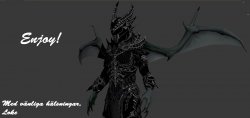 Мод для Skyrim — Даэдрическая броня для лорда вампира