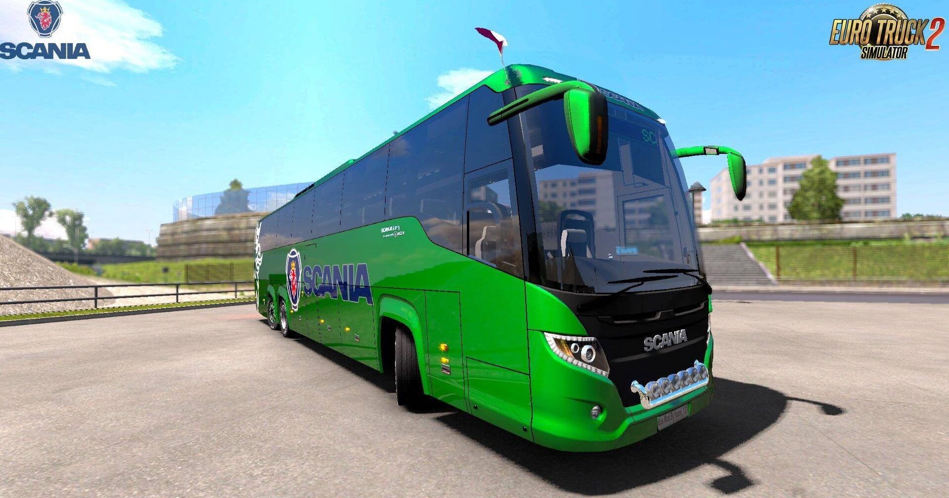 Туристический автобус Scania