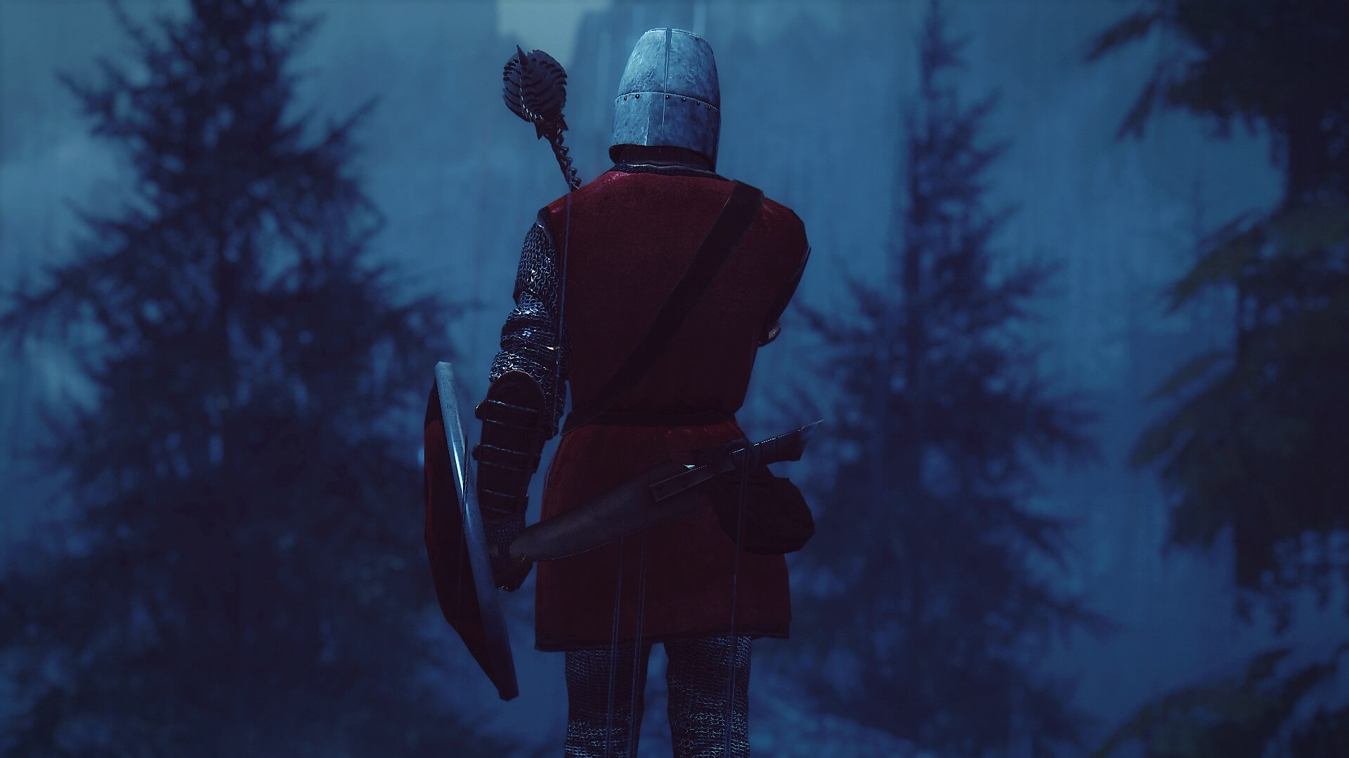 Средневековая броня рыцарей