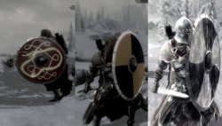 Мод для Skyrim — Викингское оружие