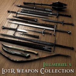 Мод для Skyrim — Коллекция оружия LOTR