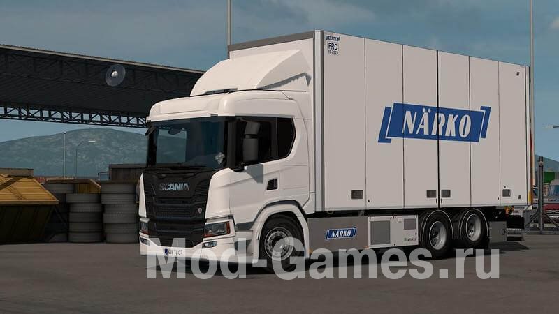 Rigid Chassis Addon для Scania NG by Eugene