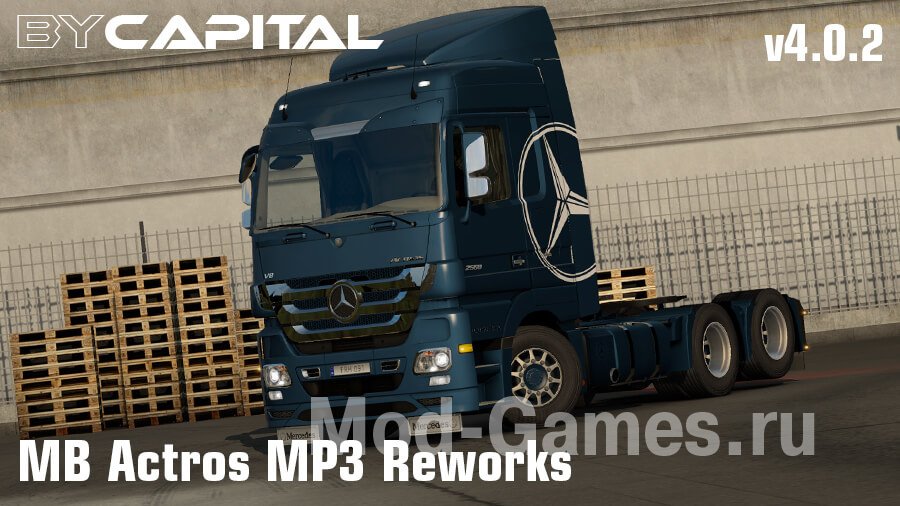 Mercedes Actros MP3 Reworks