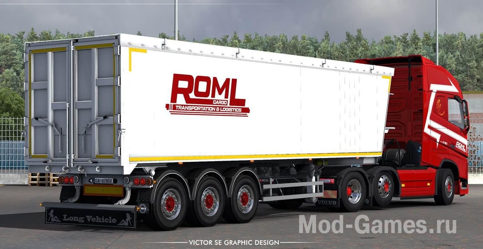 Скин Roml Cargo для Volvo FH4