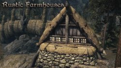 Реалистичные сельские домики