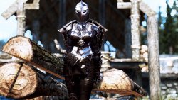 Мод для Skyrim — Броня Темного рыцаря